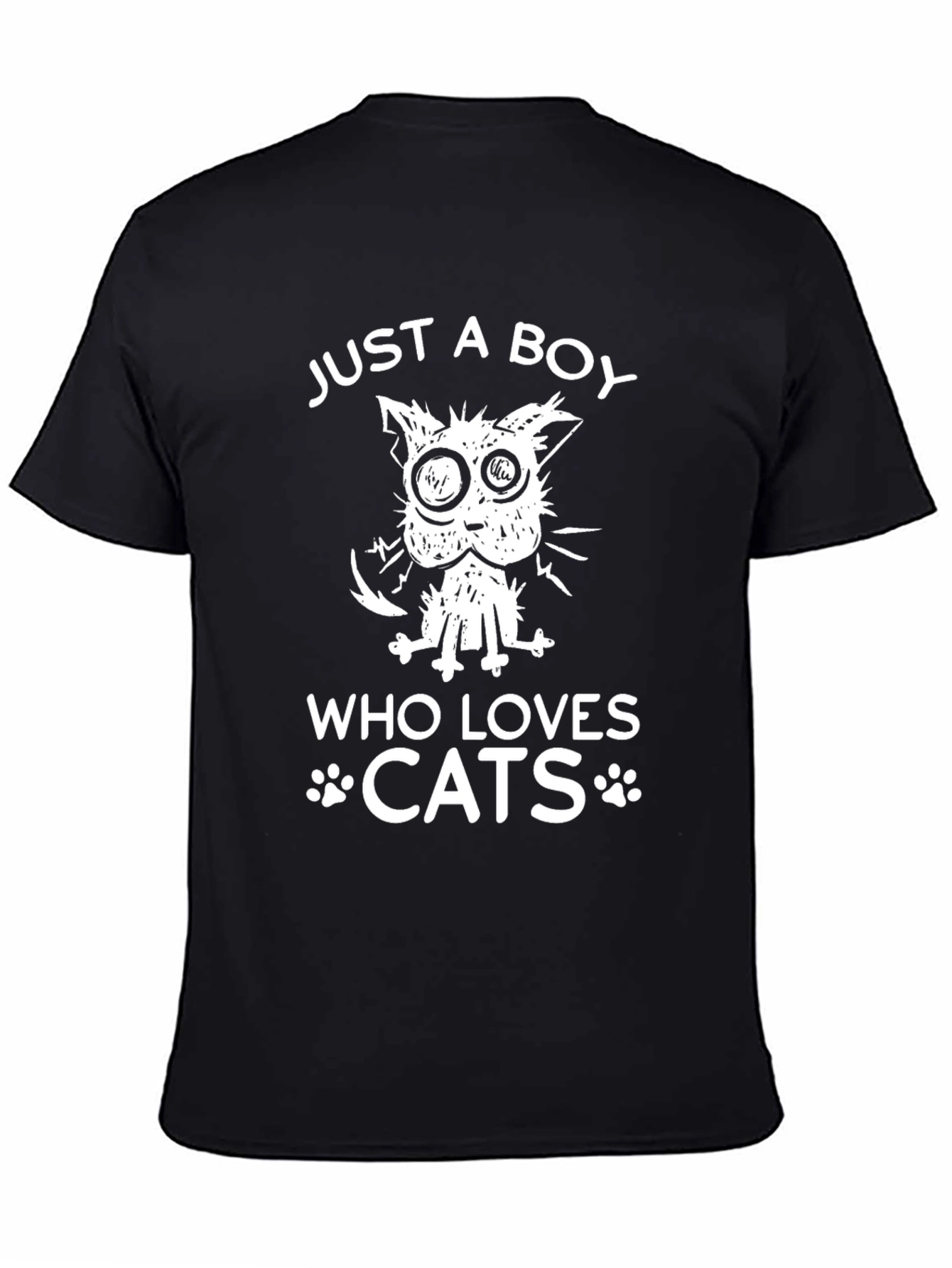Boy Loves Cats T-Shirt
