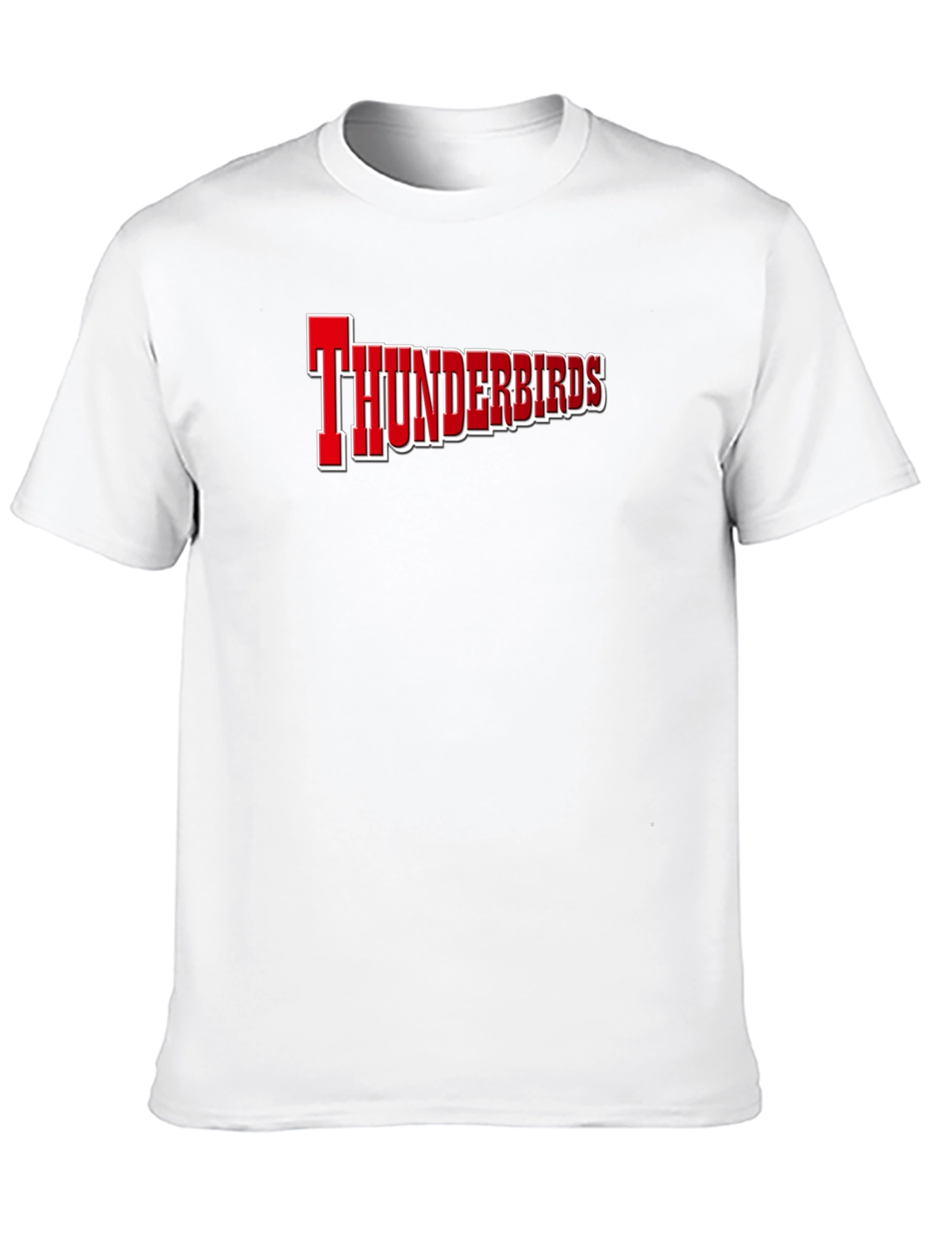 Thunderbirds Graphic Tee - Bold Style Black T-Shirt