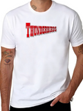 Thunderbirds Graphic Tee - Bold Style Black T-Shirt