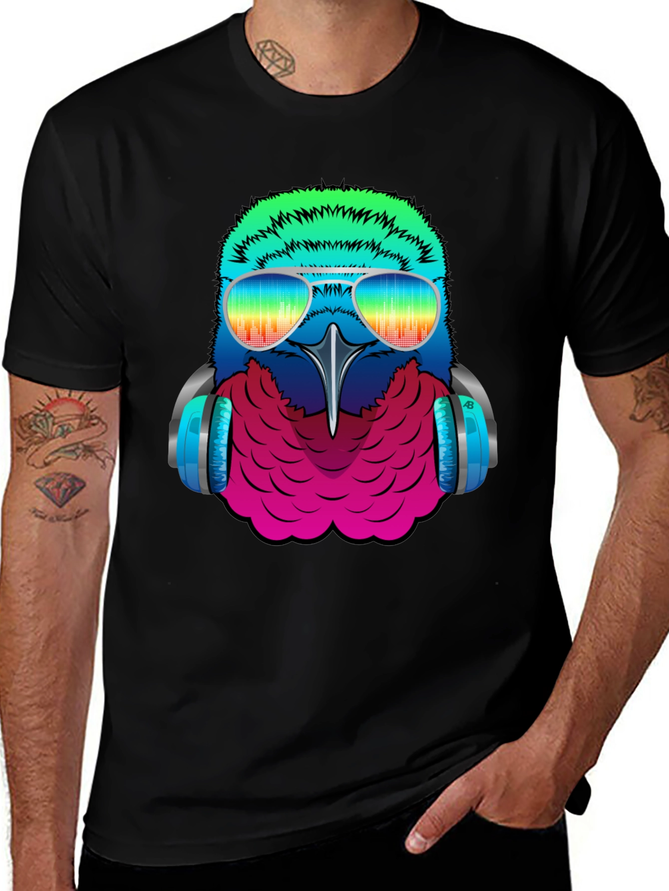 Cool Bird Graphic Tee
