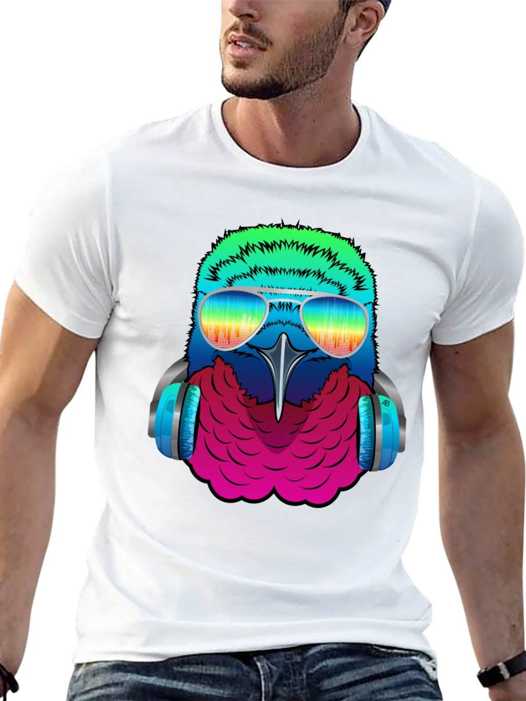 Cool Bird Graphic Tee