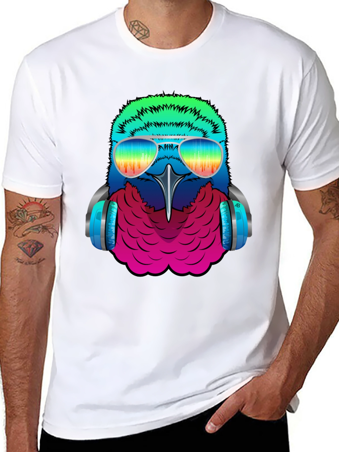 Cool Bird Graphic Tee