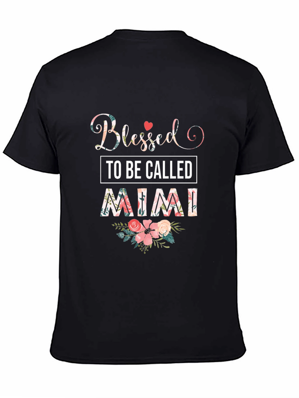 Blessed To Be Called Mimi Floral T-Shirt