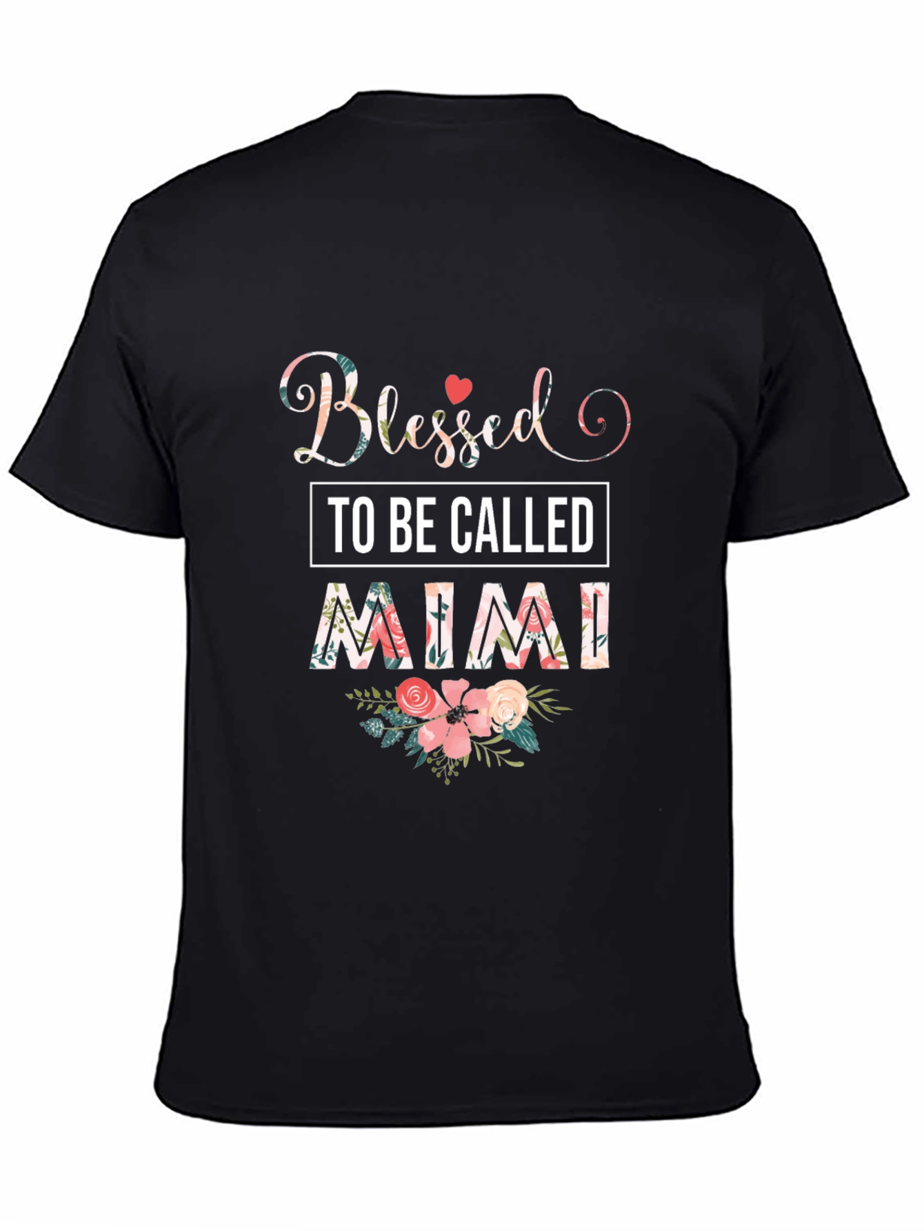 Blessed To Be Called Mimi Floral T-Shirt