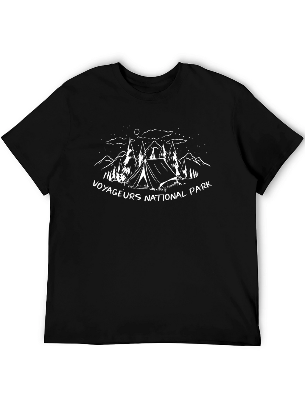Voyageurs National Park T-Shirt Black