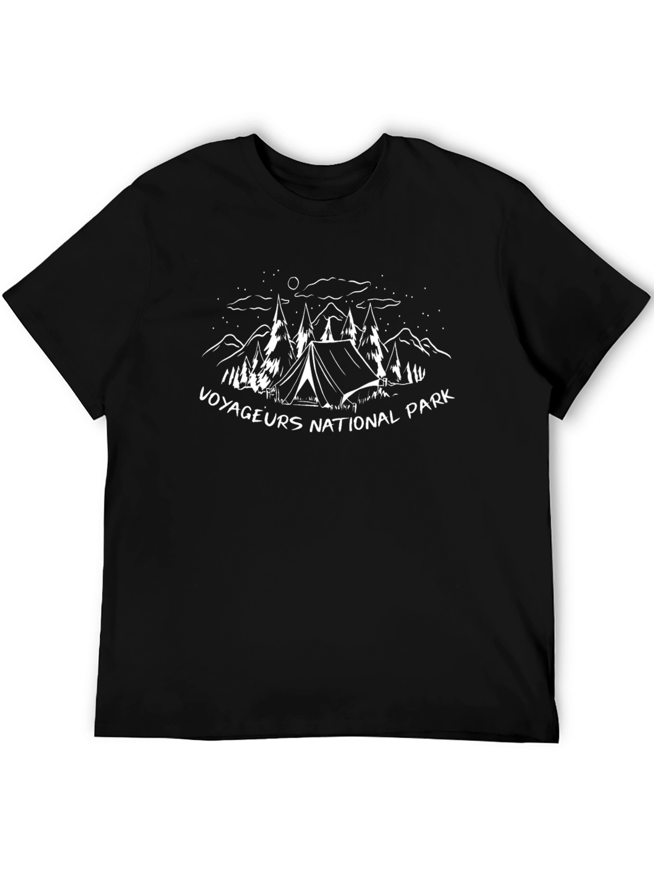Voyageurs National Park T-Shirt Black
