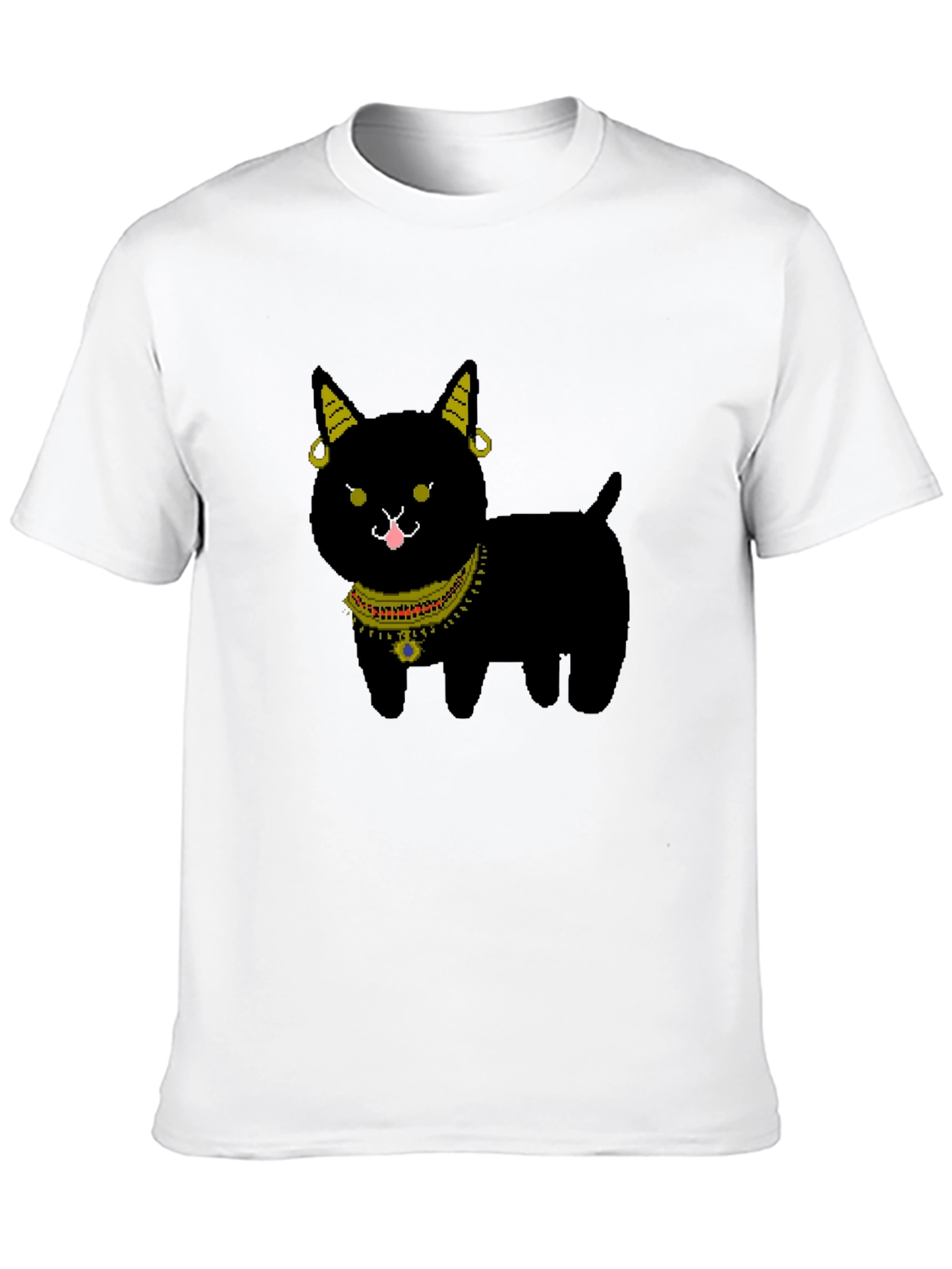 Black Cat Jewel Tee
