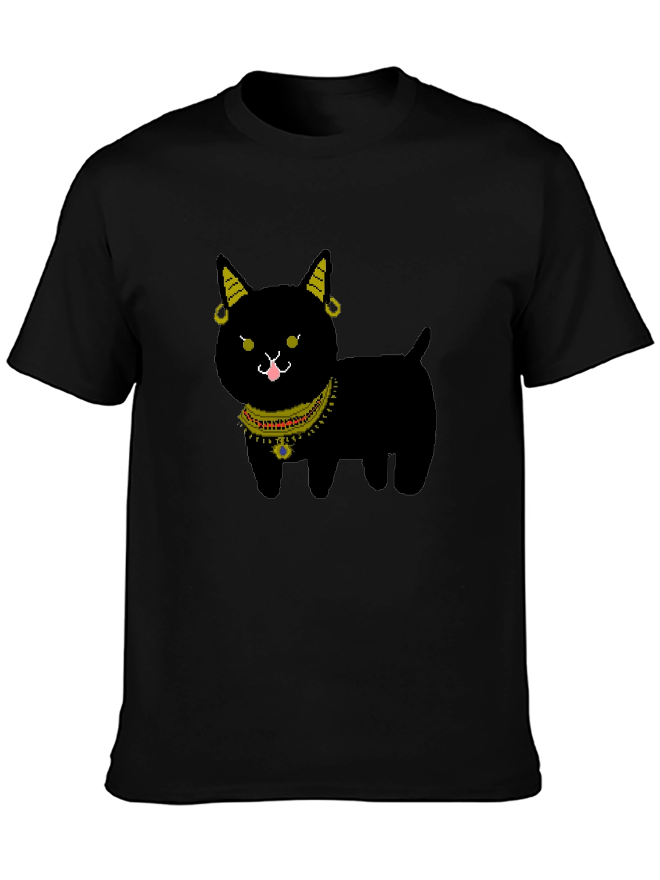 Black Cat Jewel Tee