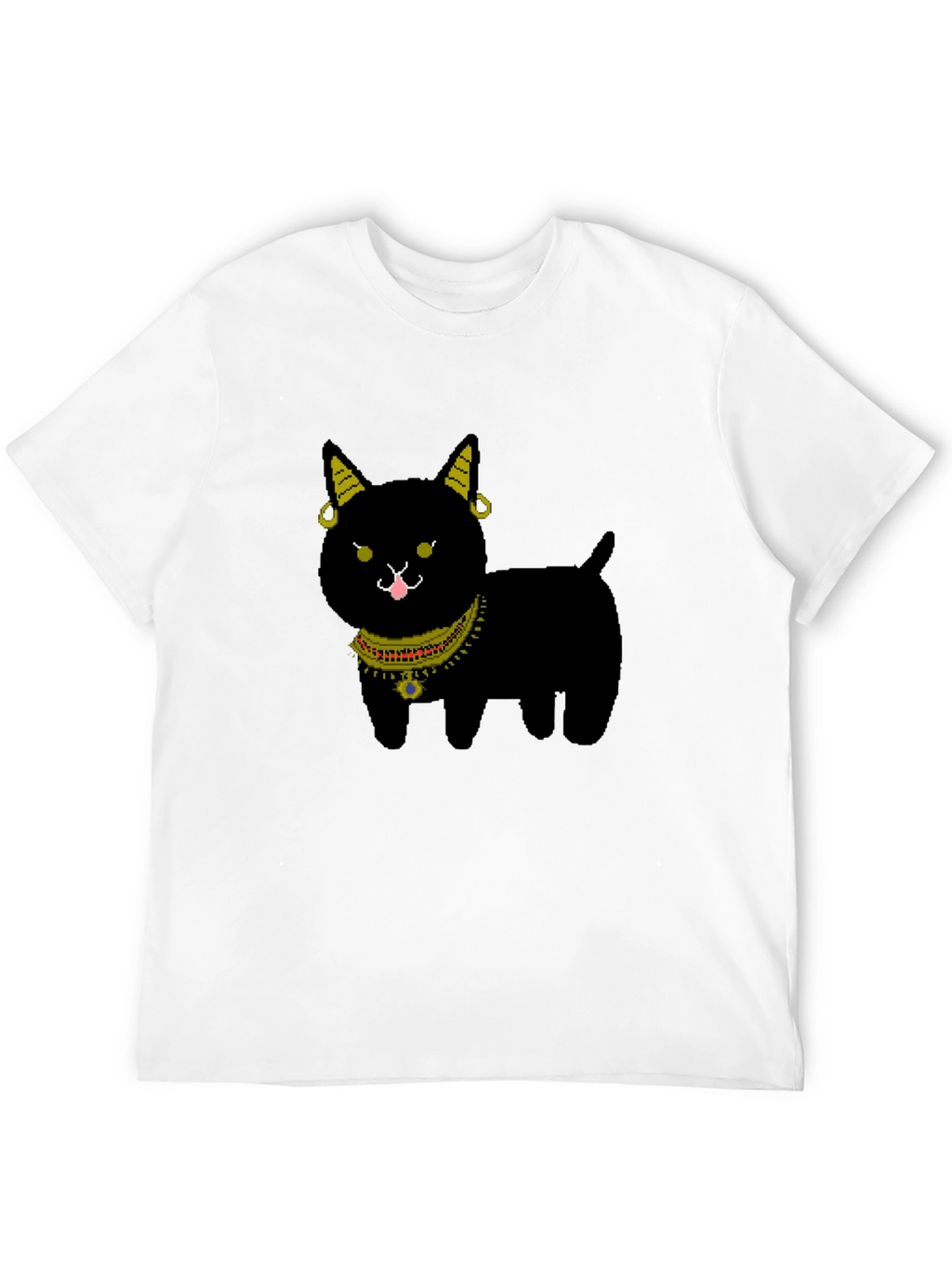 Black Cat Jewel Tee