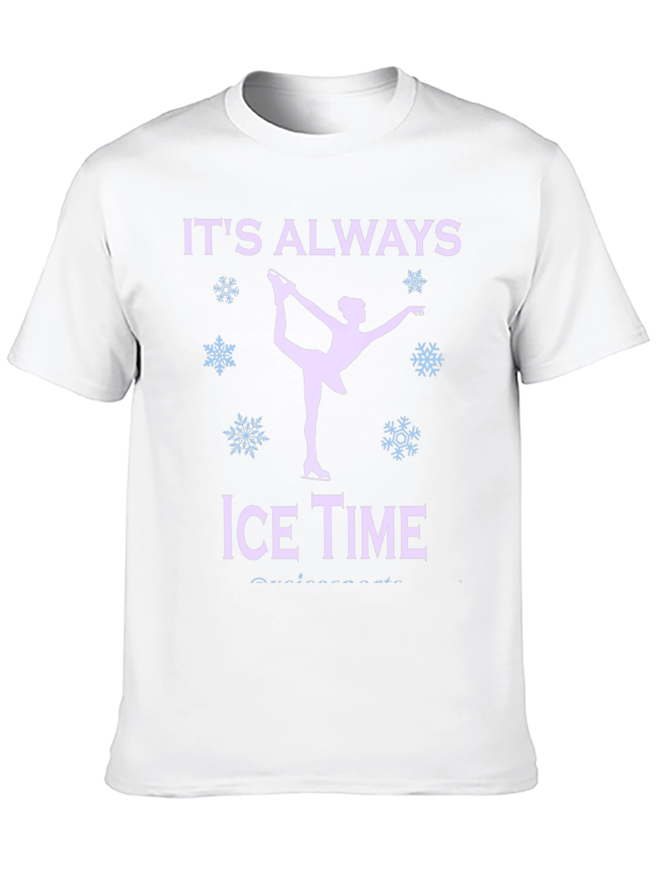 Its Always Ice Time T-Shirt - Figure Skating