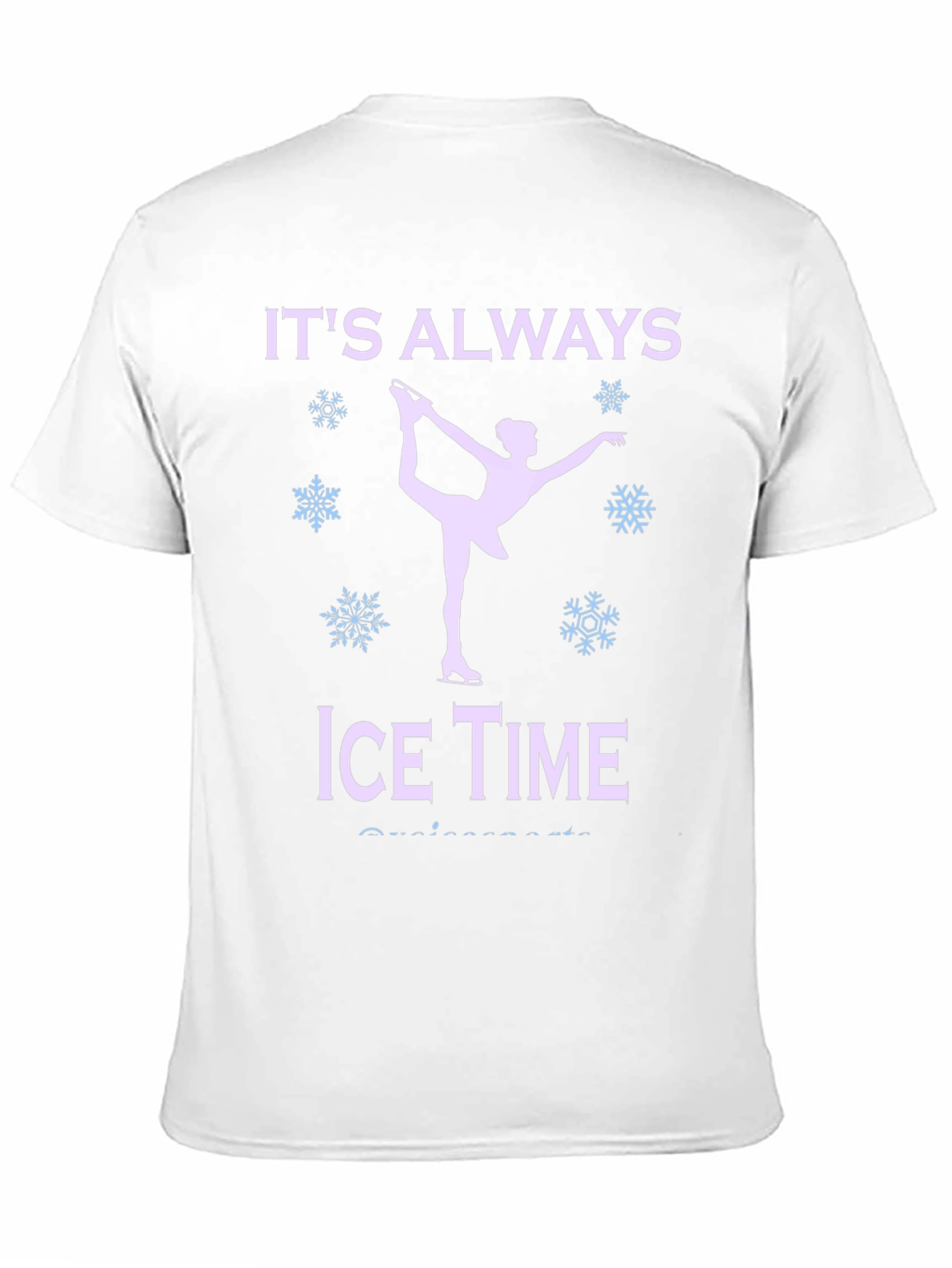 Its Always Ice Time T-Shirt - Figure Skating