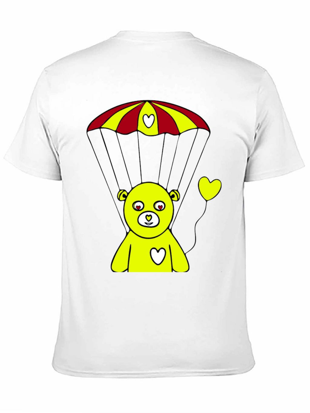 Parachute Teddy Bear Graphic Tee
