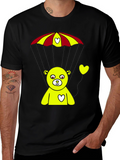 Parachute Teddy Bear Graphic Tee