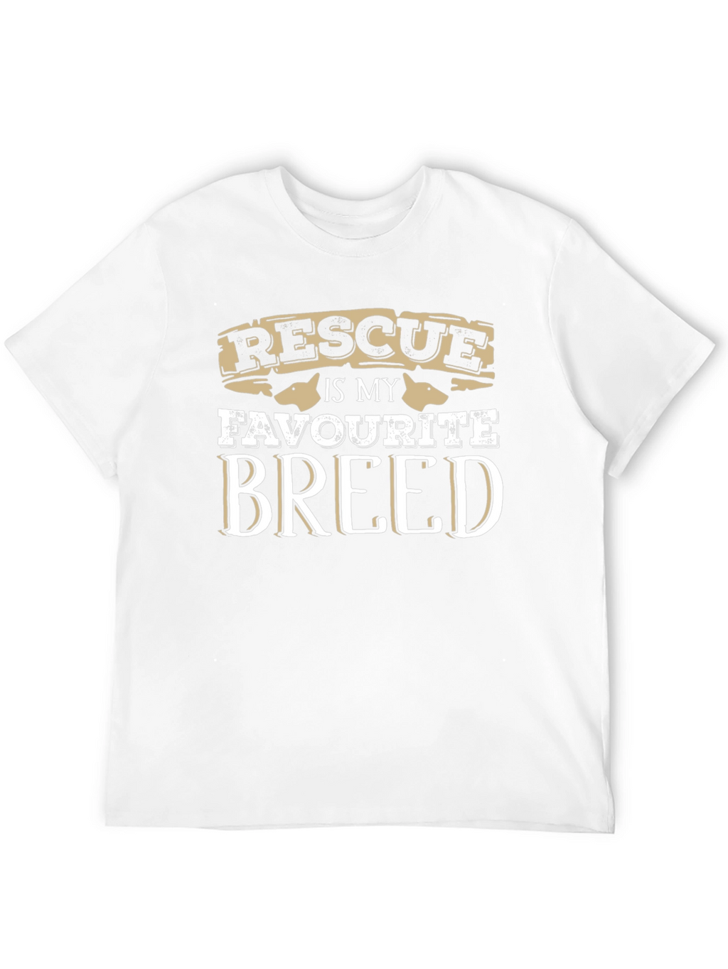 Rescue Dog Breed T-Shirt - Unisex Casual Tee