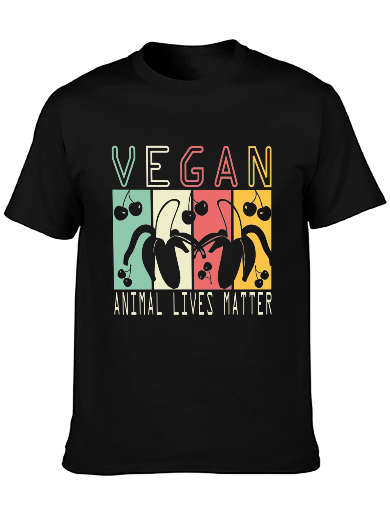 Vegan Animal Lives Matter Graphic T-Shirt