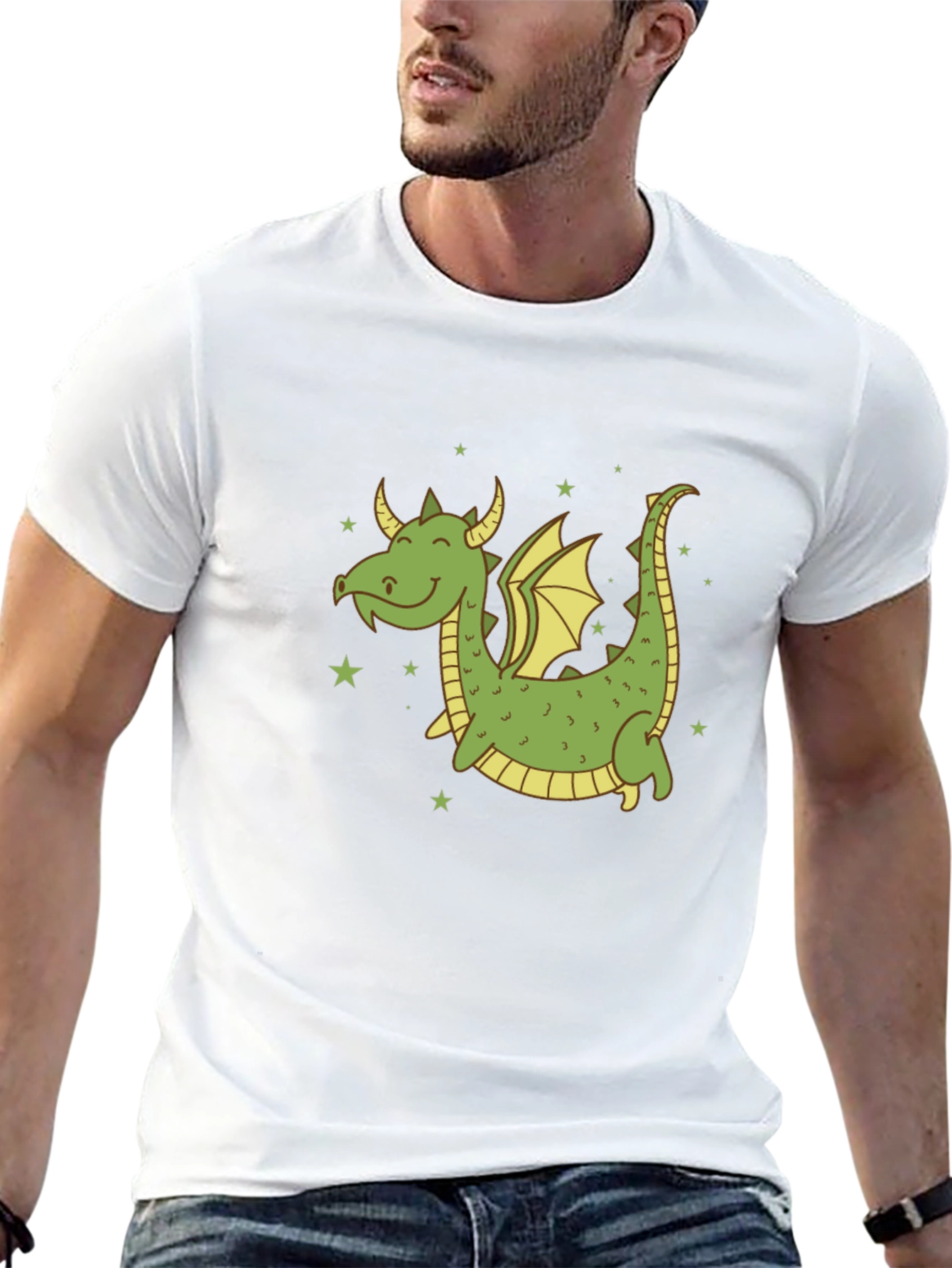 Cute Dragon Graphic Tee - Fun Stylish Comfy
