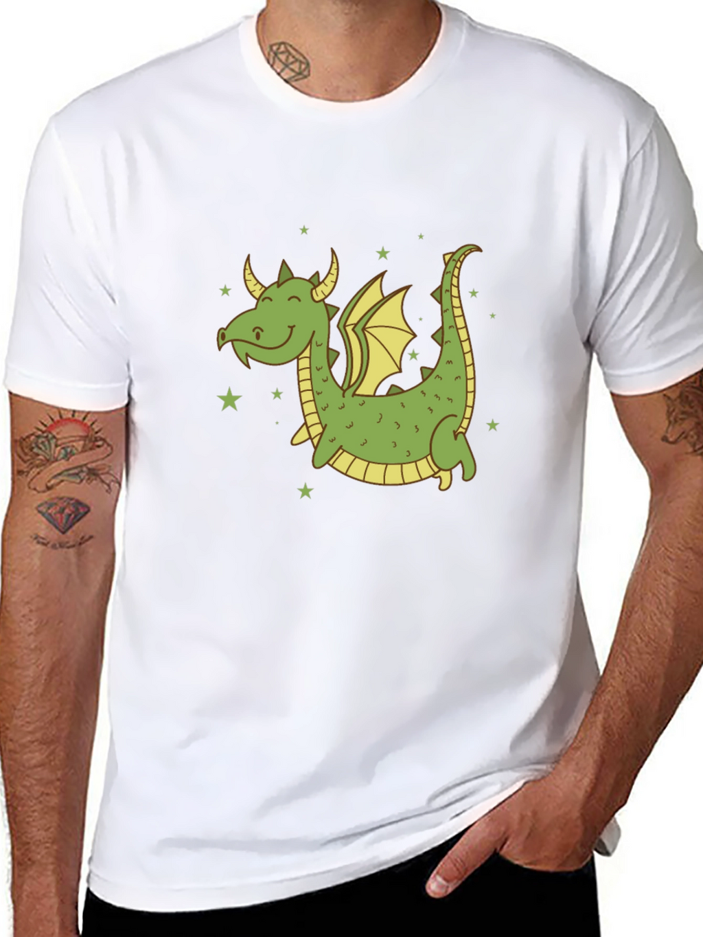 Cute Dragon Graphic Tee - Fun Stylish Comfy