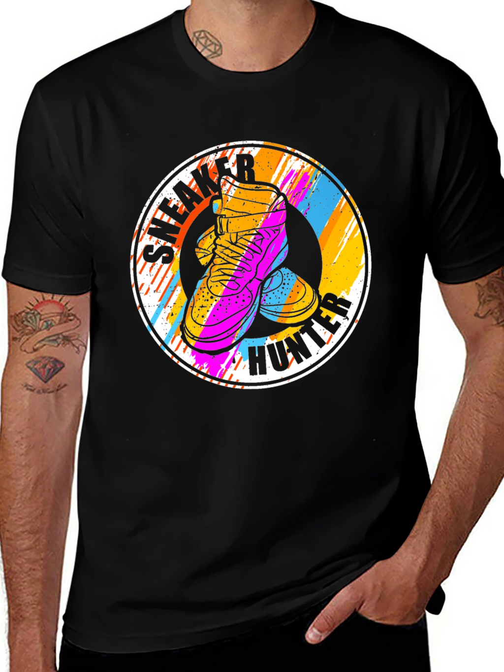 Sneaker Hunter Graphic Tee