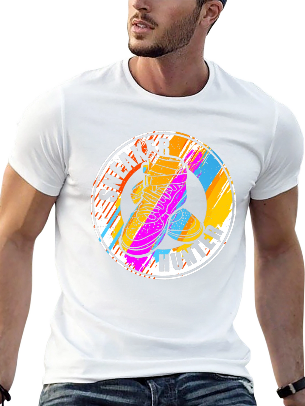 Sneaker Hunter Graphic Tee