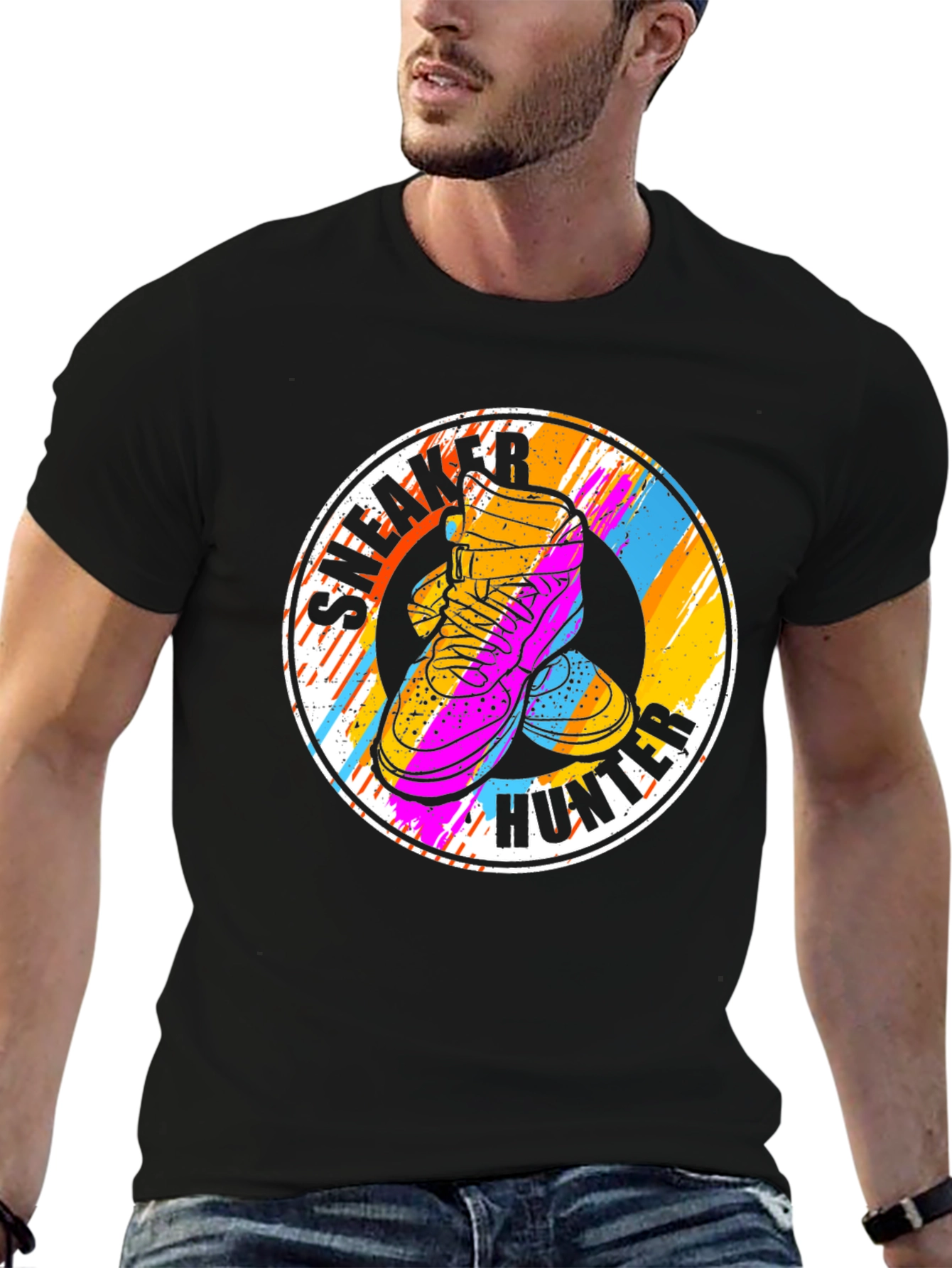 Sneaker Hunter Graphic Tee