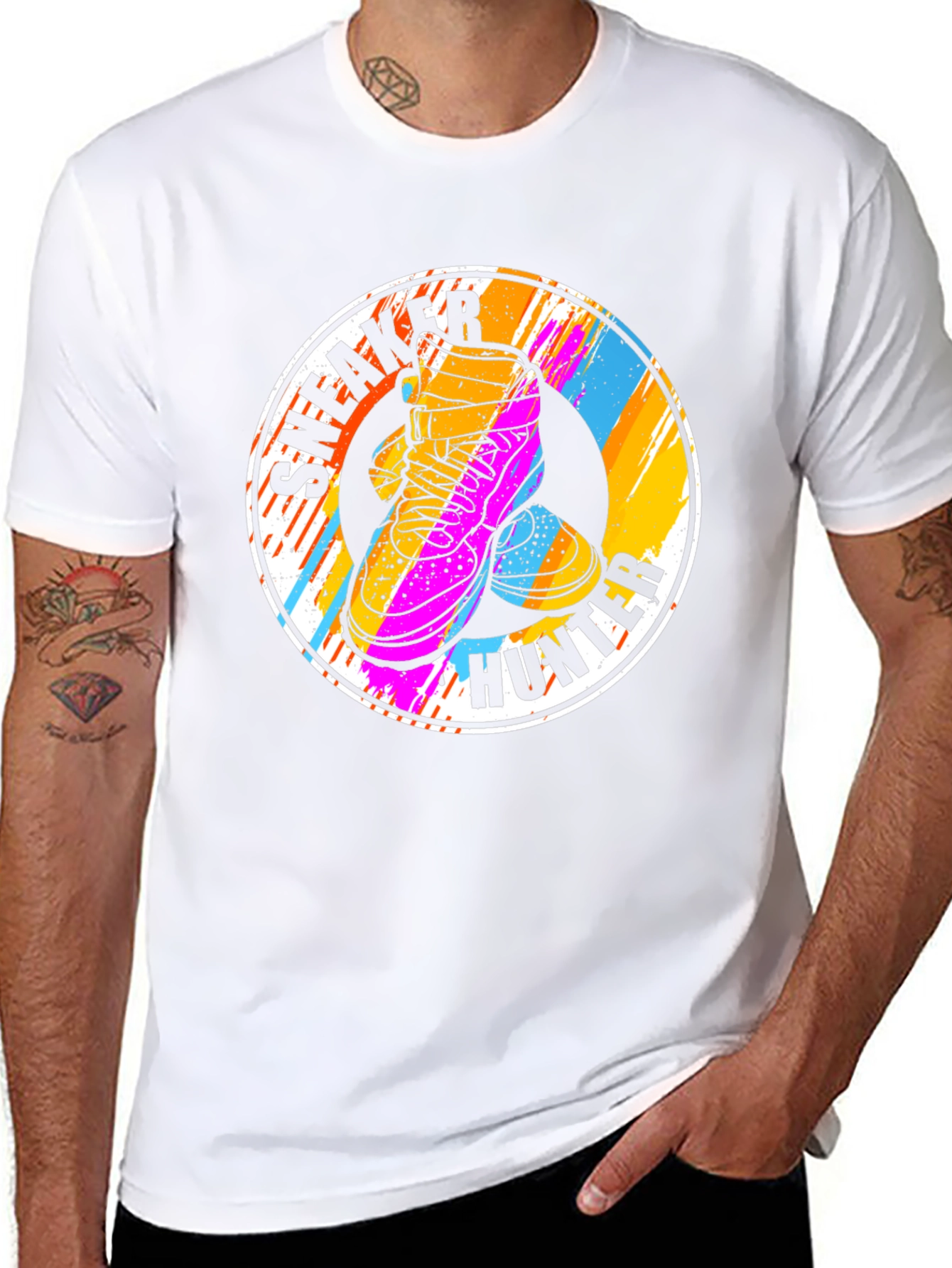 Sneaker Hunter Graphic Tee