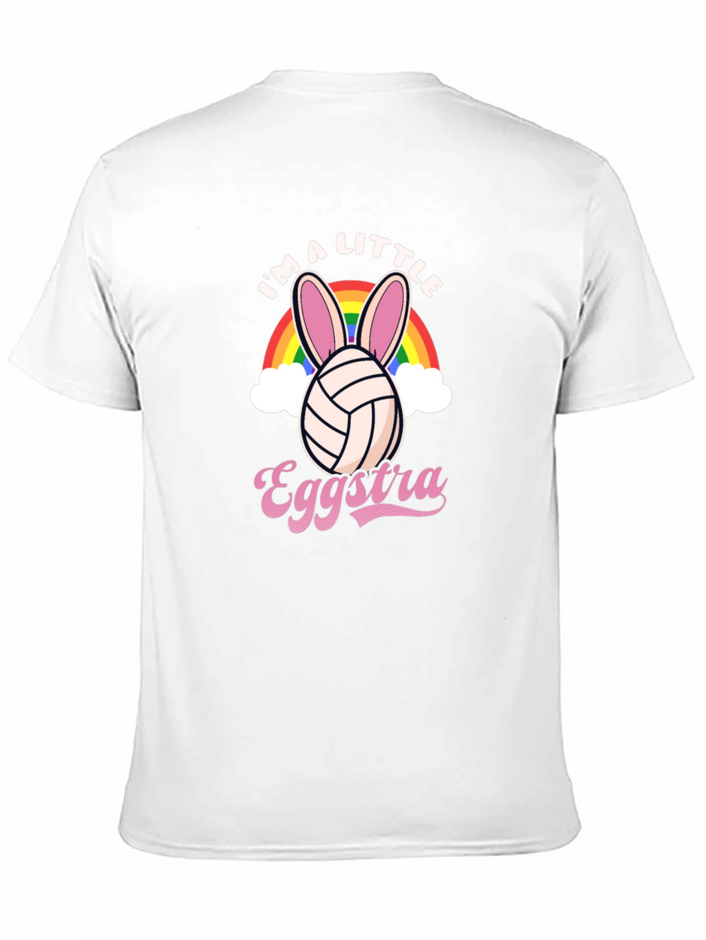 Eggstra Little Volleyball Bunny Easter T-Shirt