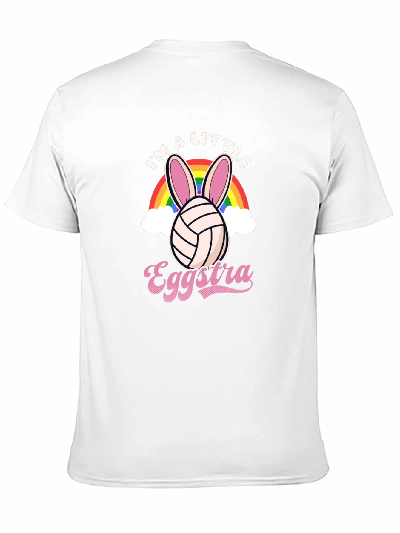 Eggstra Little Volleyball Bunny Easter T-Shirt