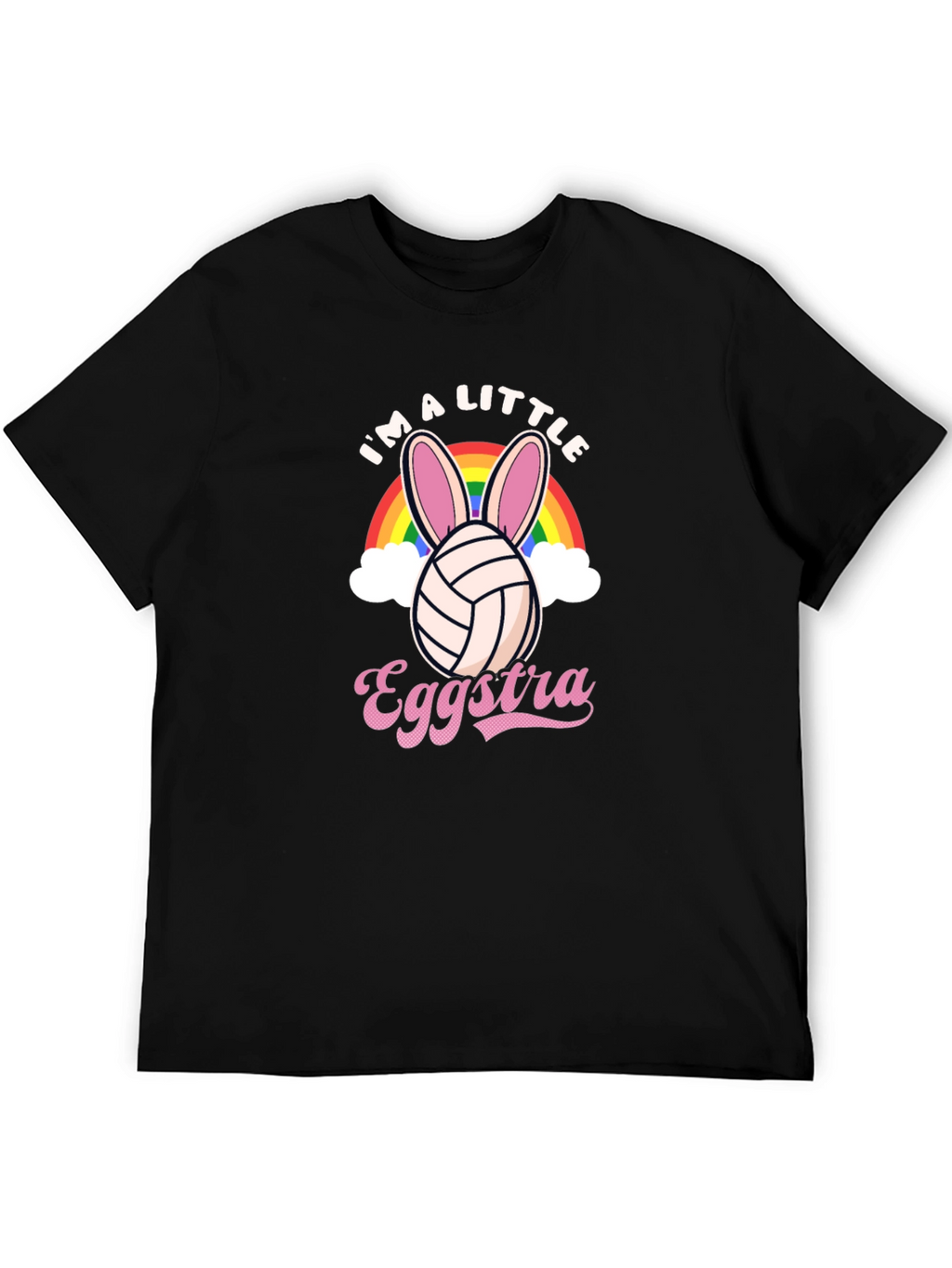 Eggstra Little Volleyball Bunny Easter T-Shirt