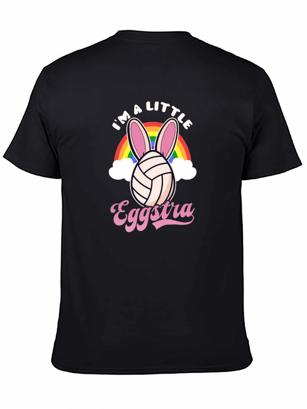 Eggstra Little Volleyball Bunny Easter T-Shirt