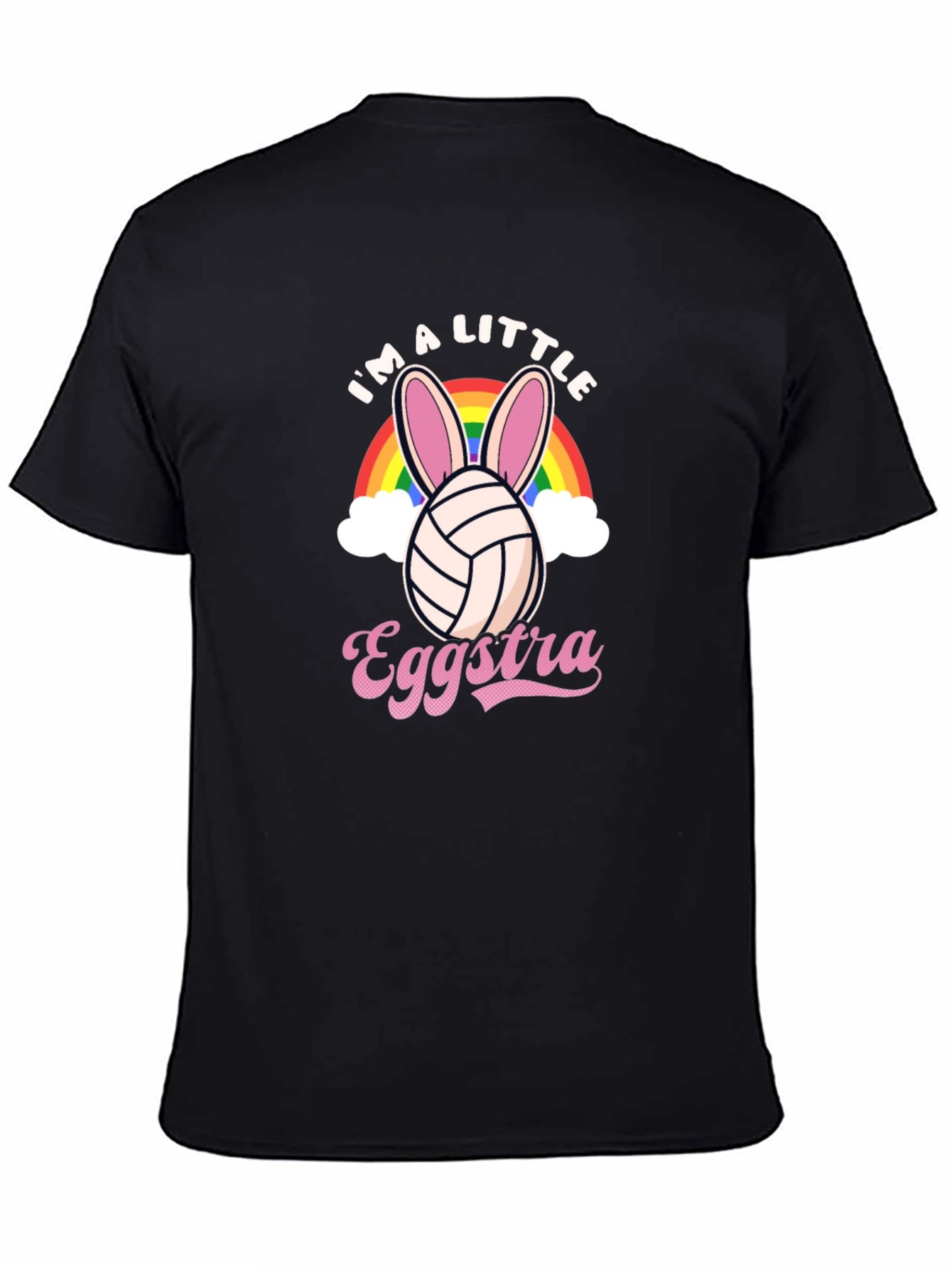 Eggstra Little Volleyball Bunny Easter T-Shirt