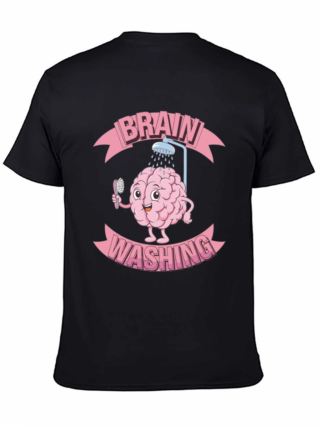 Brain Washing Funny T-Shirt - Unique Graphic Tee