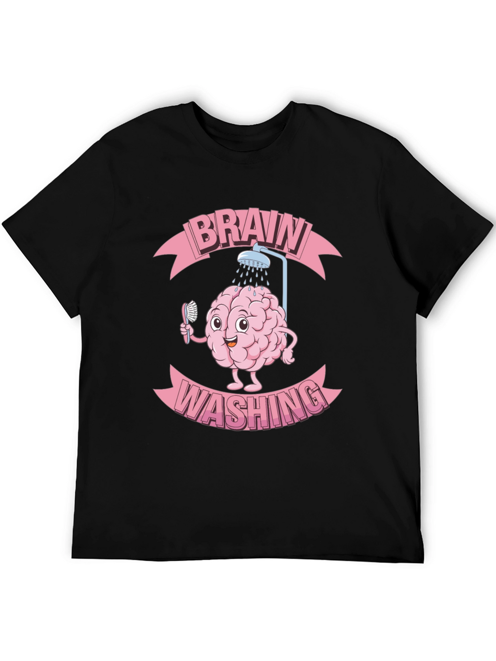 Brain Washing Funny T-Shirt - Unique Graphic Tee