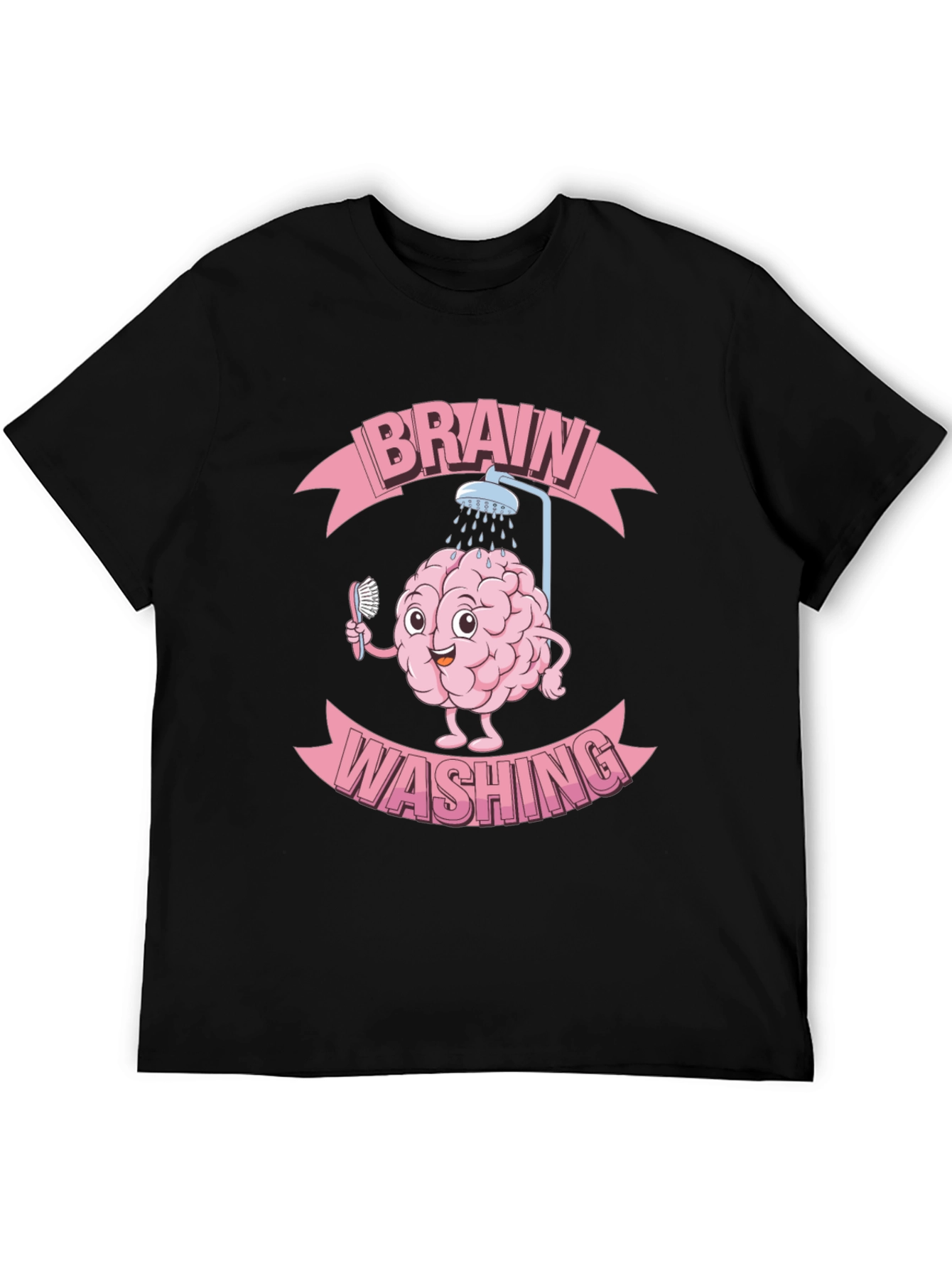 Brain Washing Funny T-Shirt - Unique Graphic Tee