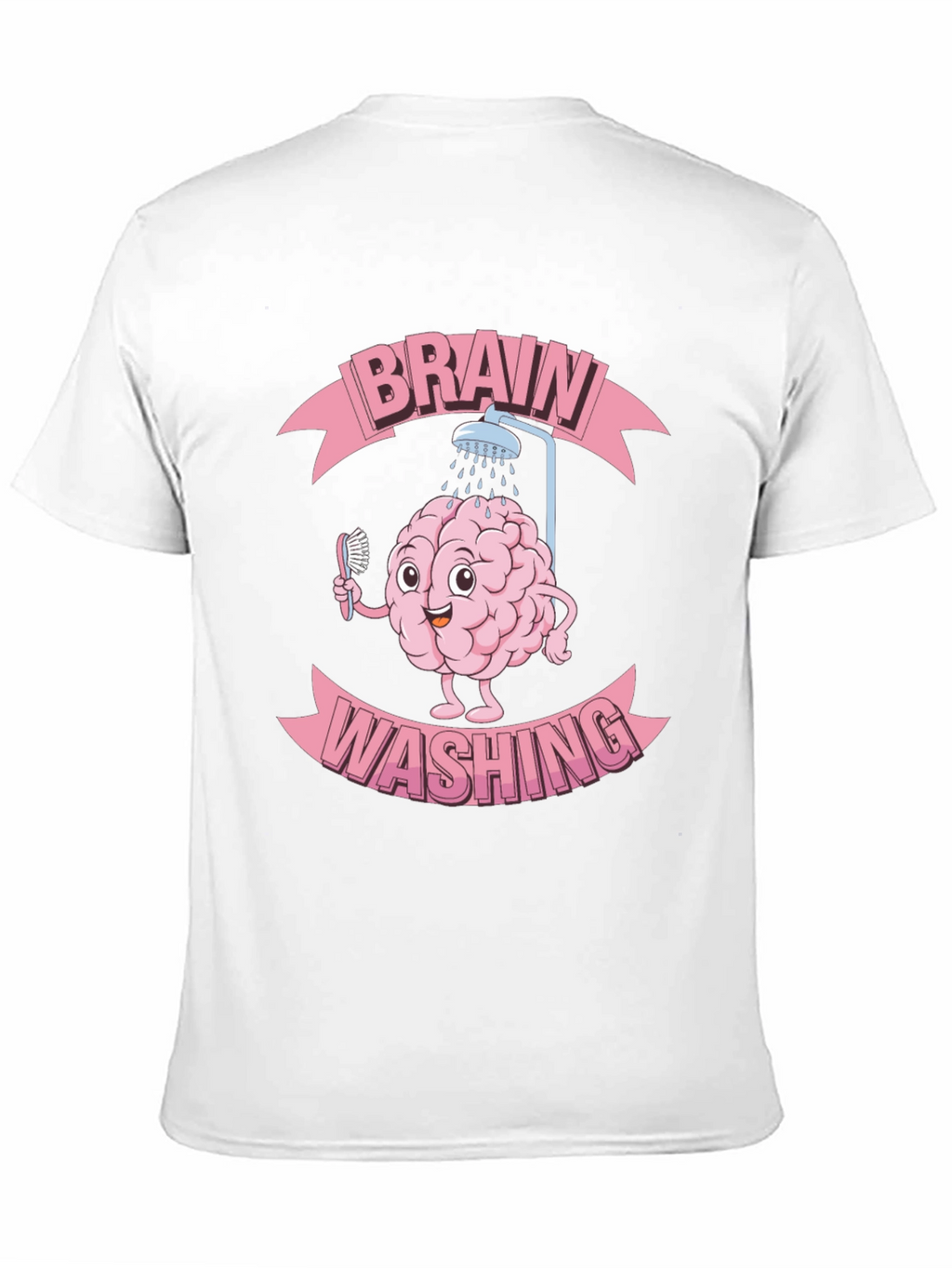 Brain Washing Funny T-Shirt - Unique Graphic Tee