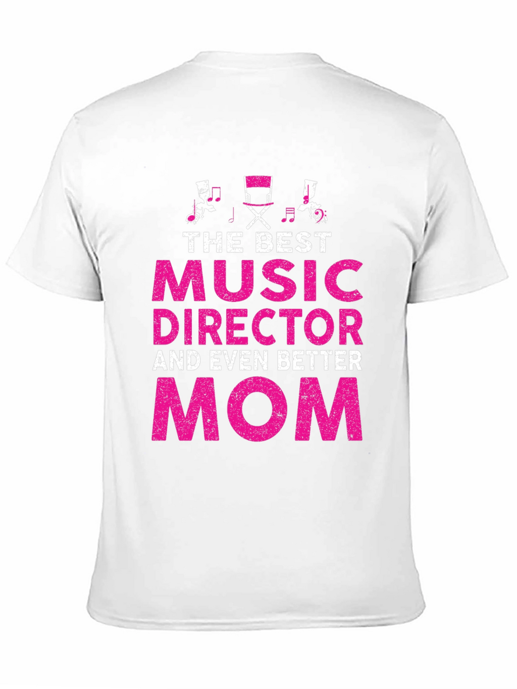 Best Music Director Mom T-Shirt - Black