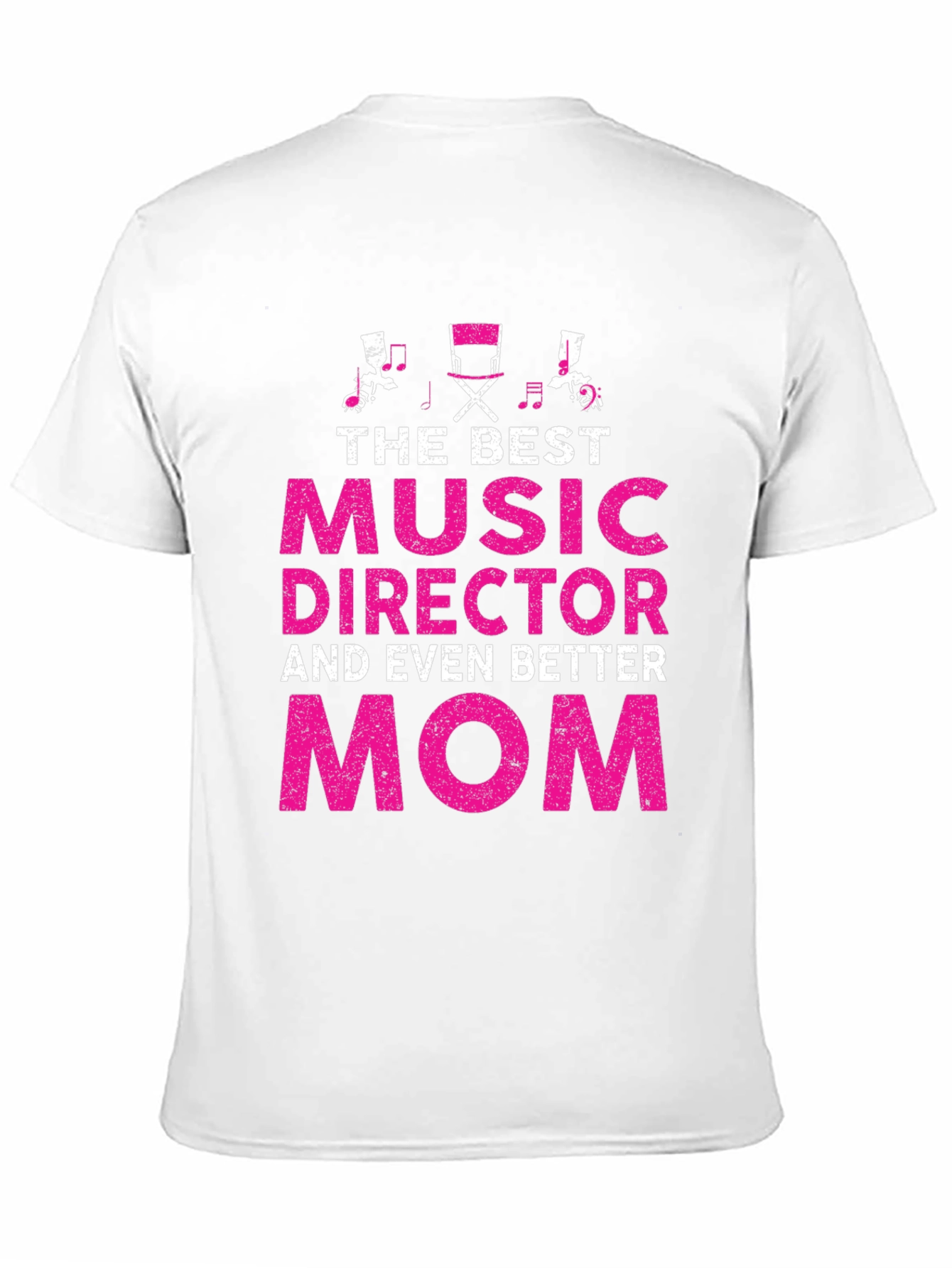 Best Music Director Mom T-Shirt - Black