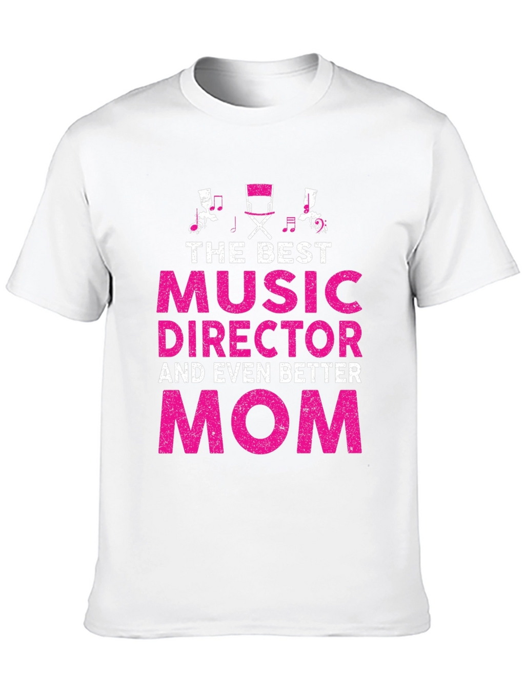 Best Music Director Mom T-Shirt - Black