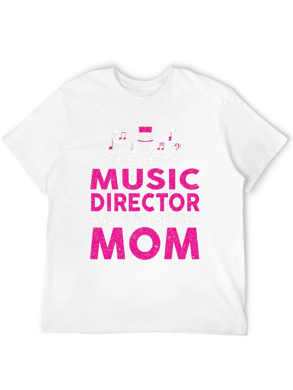 Best Music Director Mom T-Shirt - Black