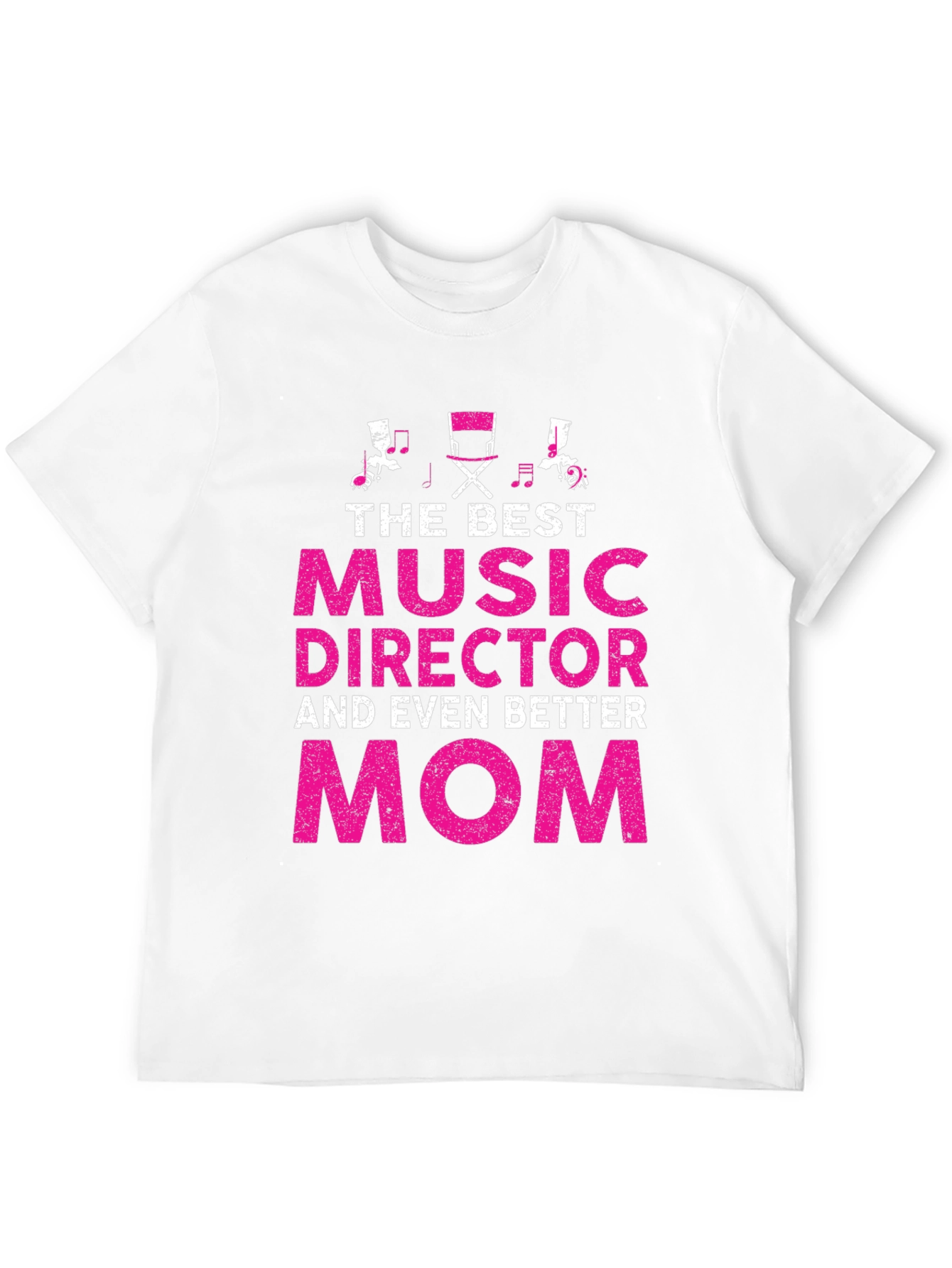 Best Music Director Mom T-Shirt - Black