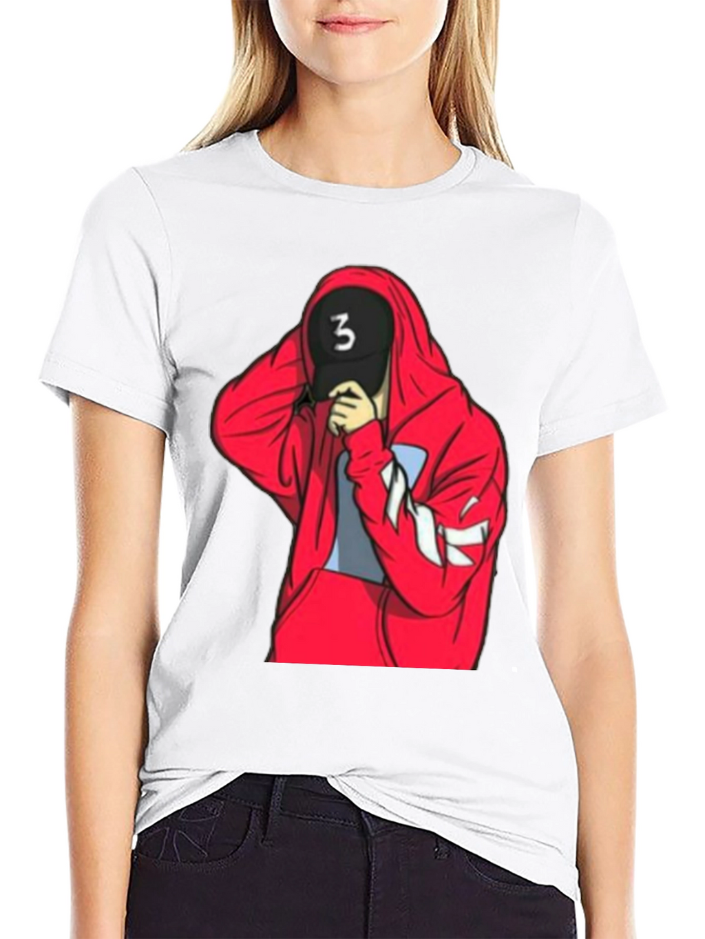 Red Hoodie T-Shirt
