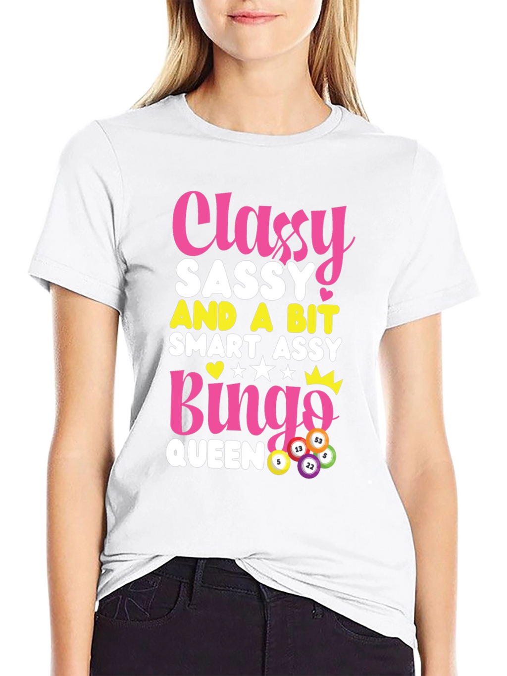Classy Sassy Bingo Queen Graphic Tee