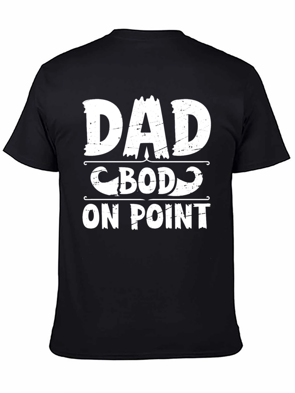 Dad Bod On Point Funny Graphic T-Shirt