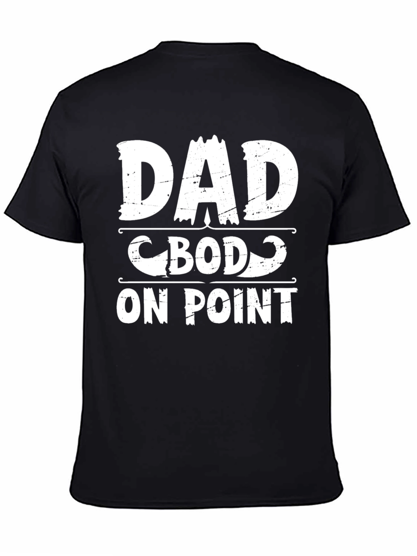Dad Bod On Point Funny Graphic T-Shirt