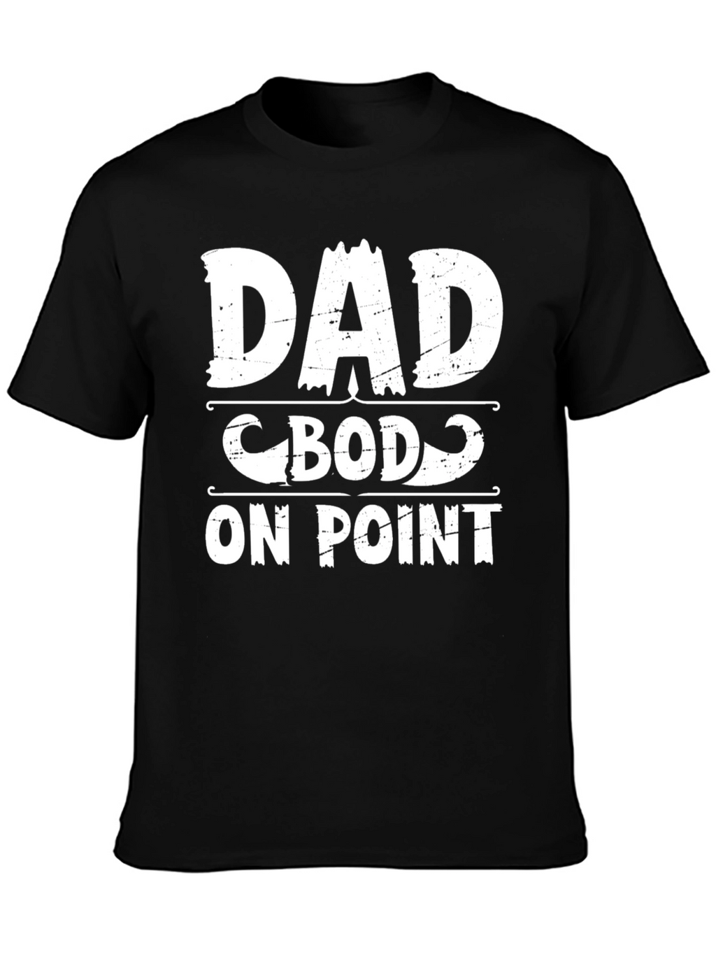 Dad Bod On Point Funny Graphic T-Shirt