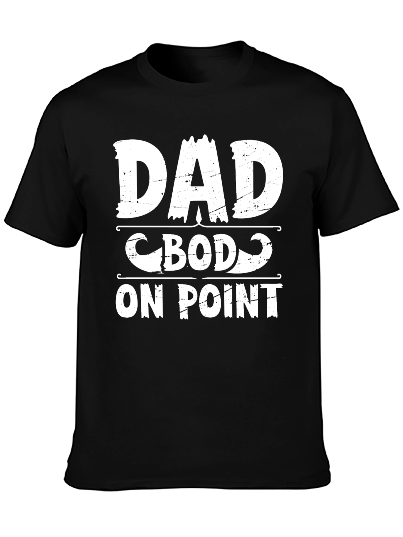 Dad Bod On Point Funny Graphic T-Shirt