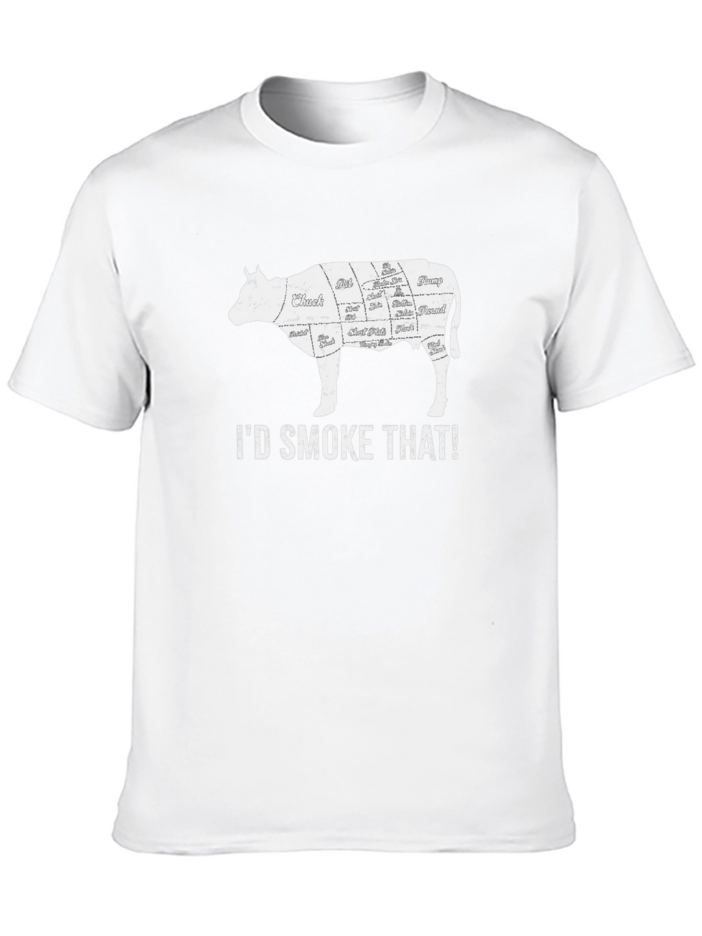 Id Smoke That Cow T-Shirt - BBQ Lovers Tee
