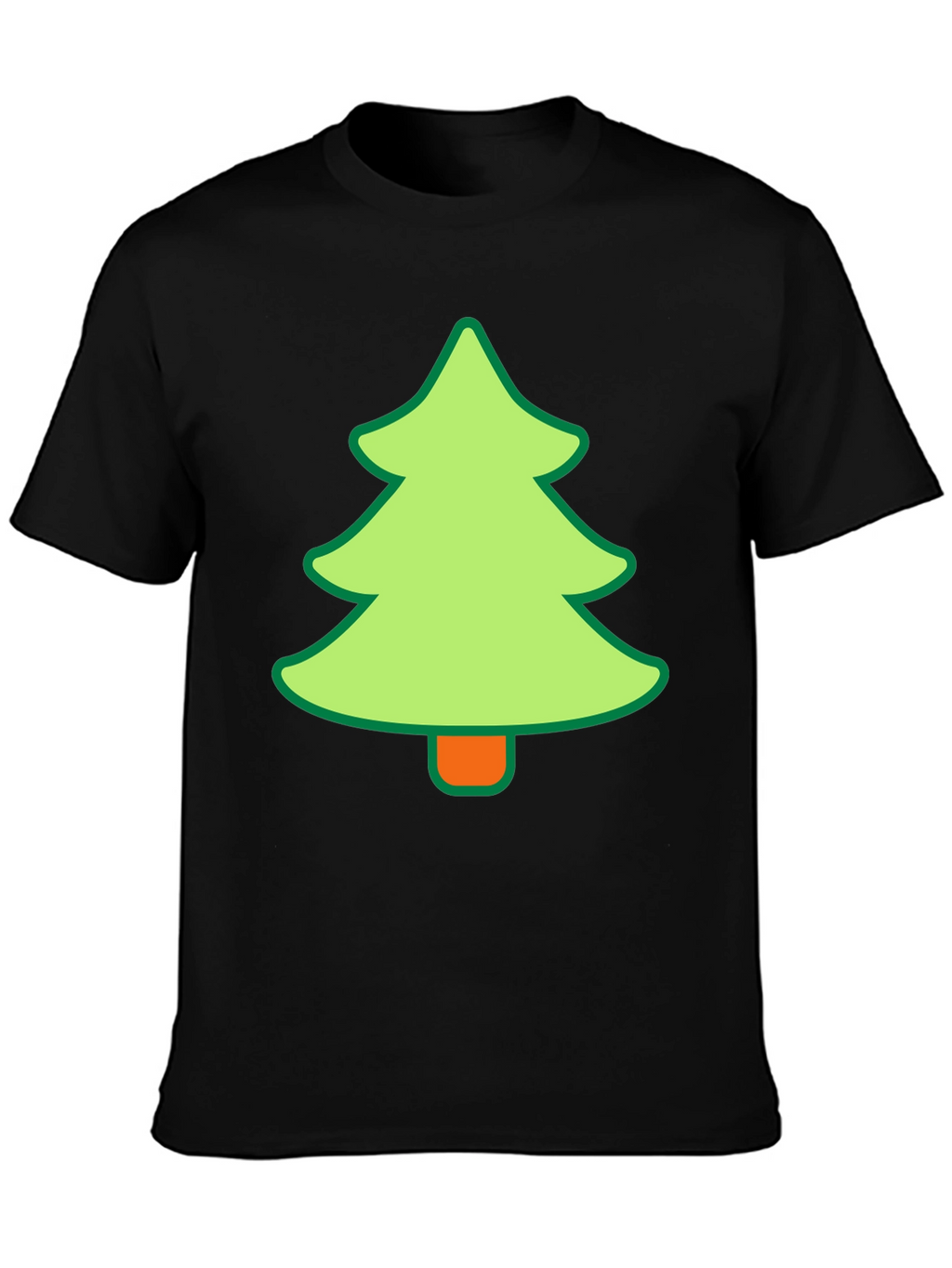 Festive Tree Graphic Tee - Holiday Style
