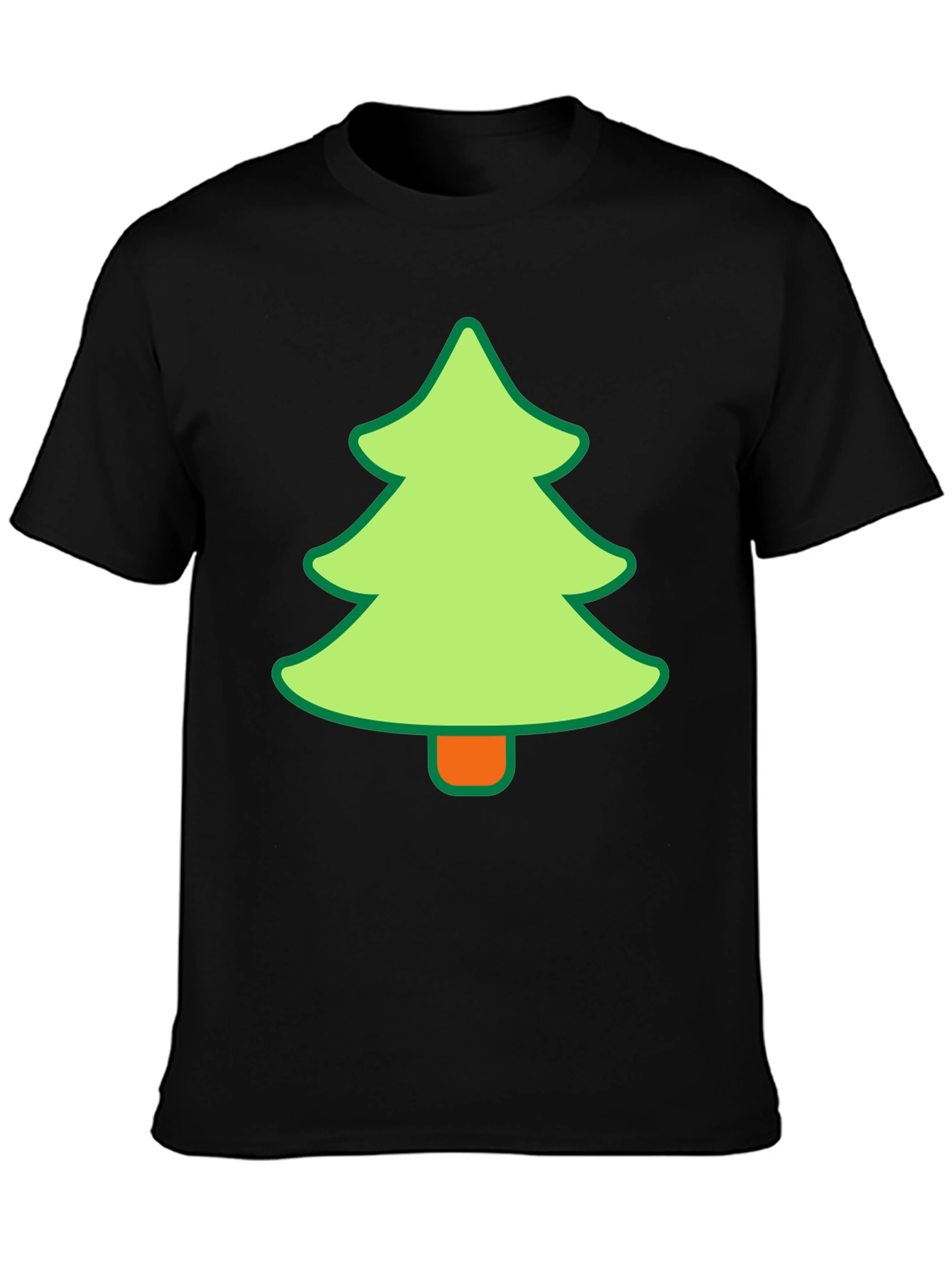 Festive Tree Graphic Tee - Holiday Style