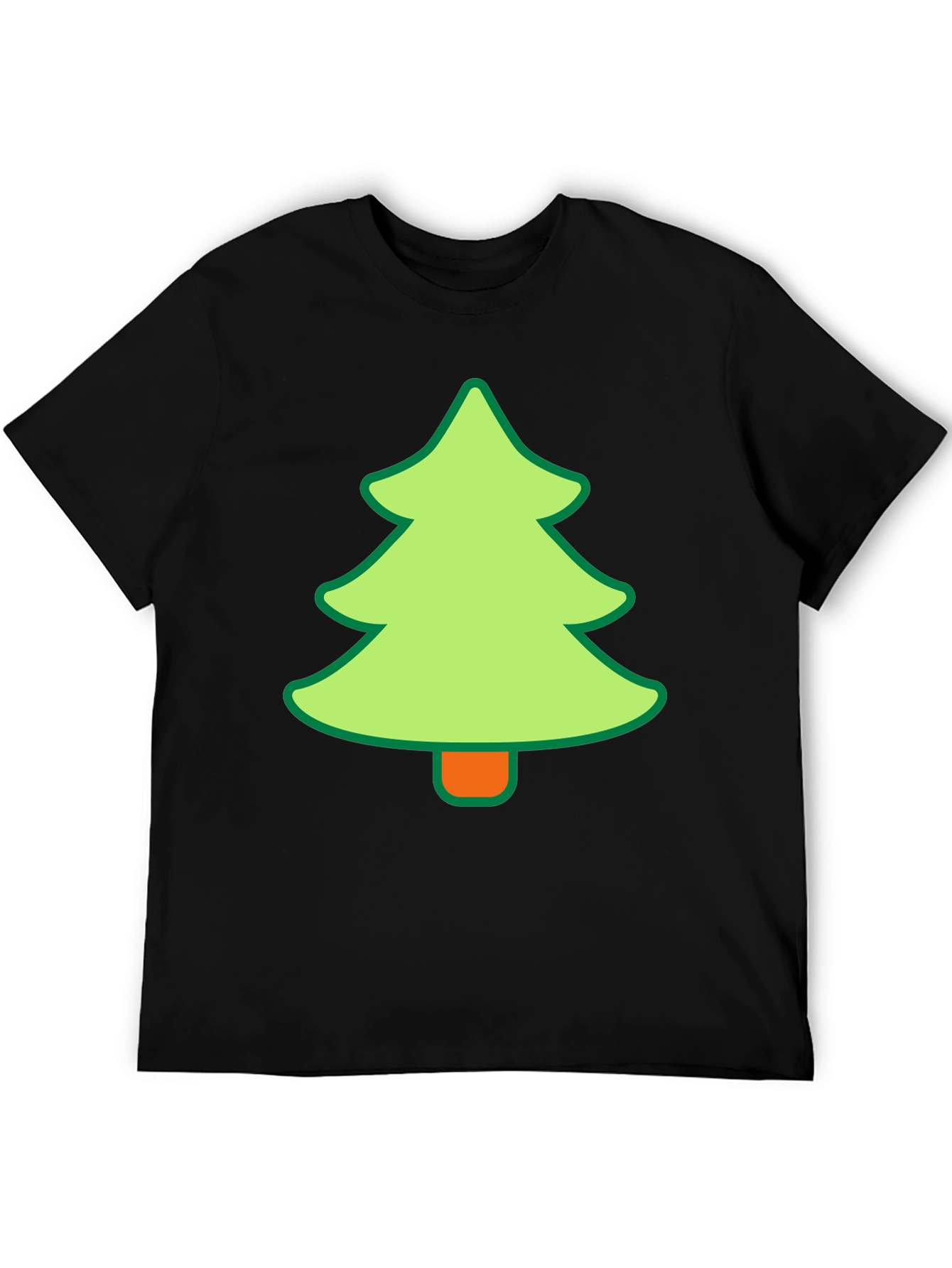Festive Tree Graphic Tee - Holiday Style