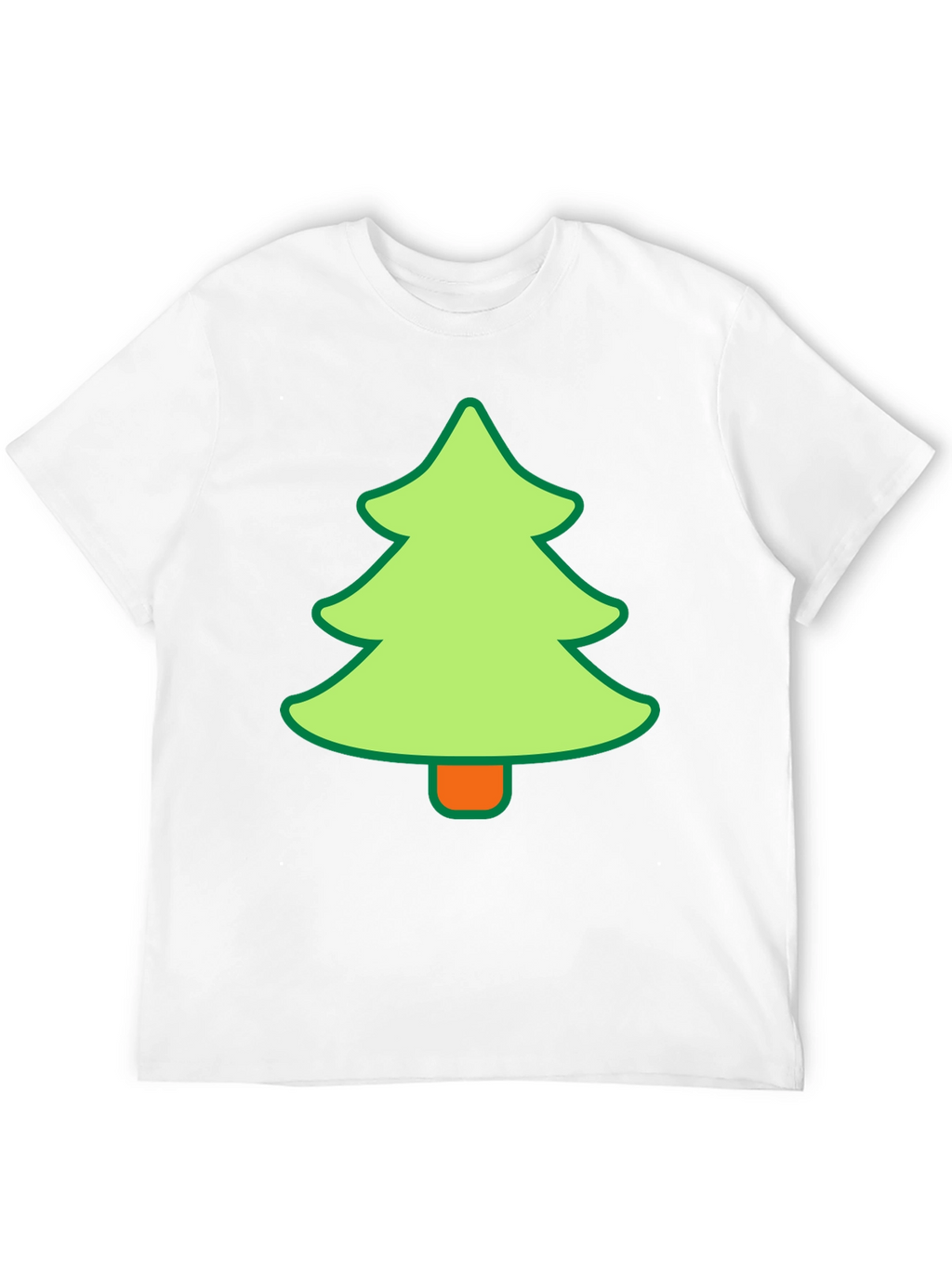 Festive Tree Graphic Tee - Holiday Style